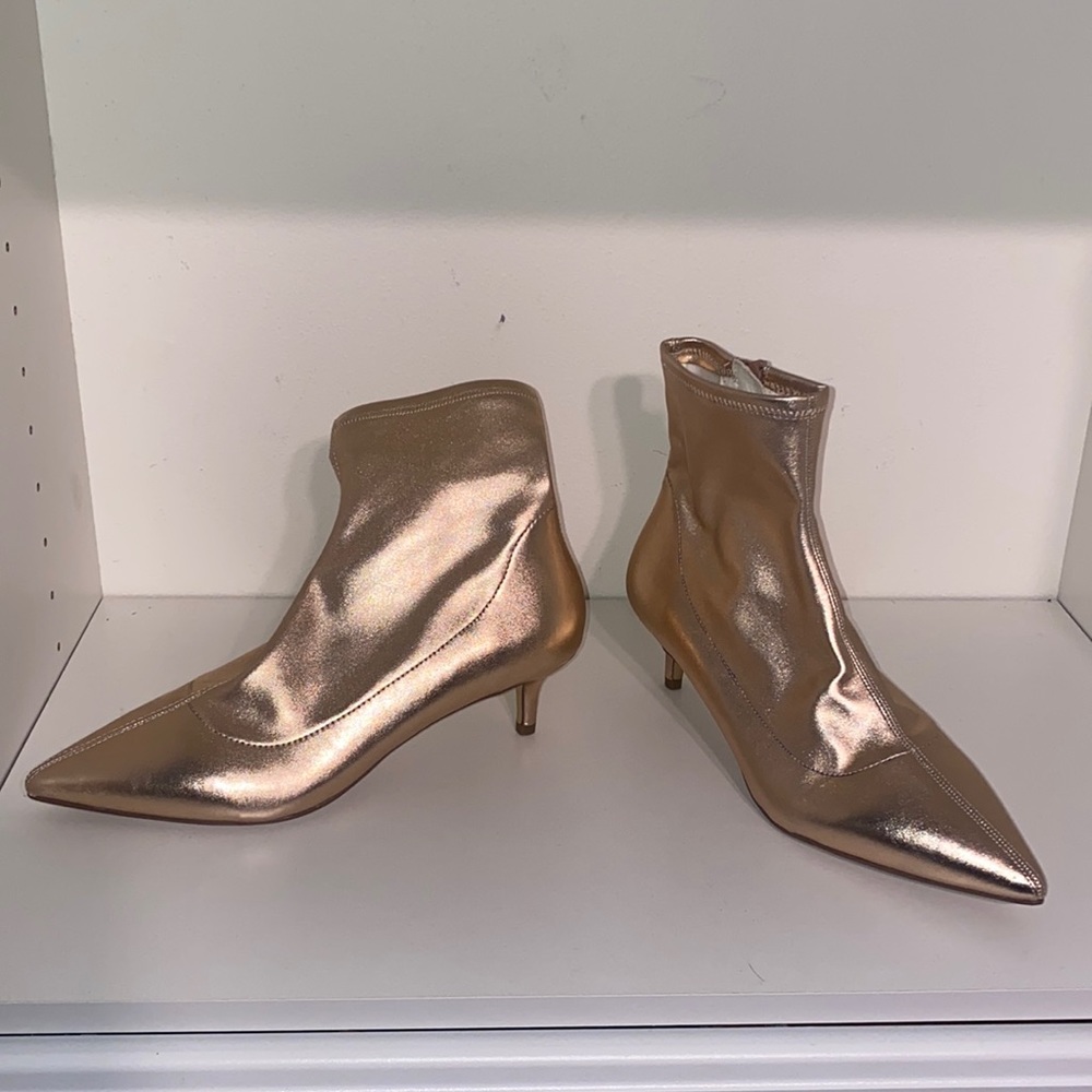Brand New! Free People Rose Gold Boots